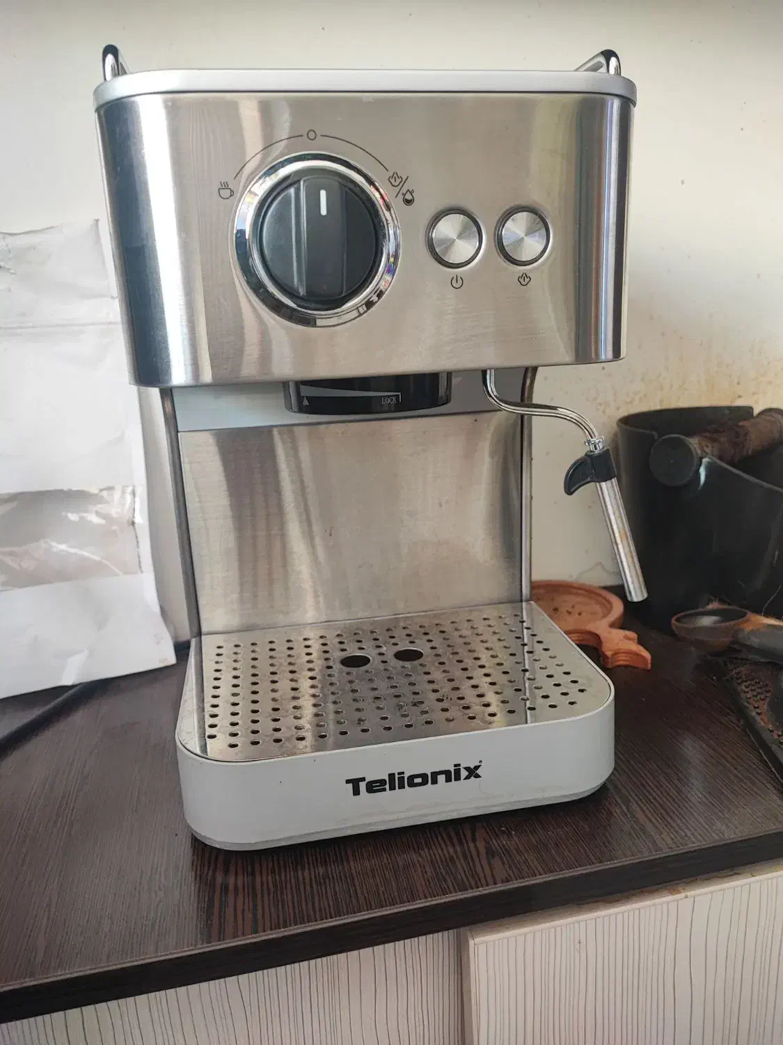 اسپرسو ساز تلیونیکس ایتالیایی|سماور، چایساز، قهوهساز|فولادشهر, مسکن مهر فولادشهر|دیوار