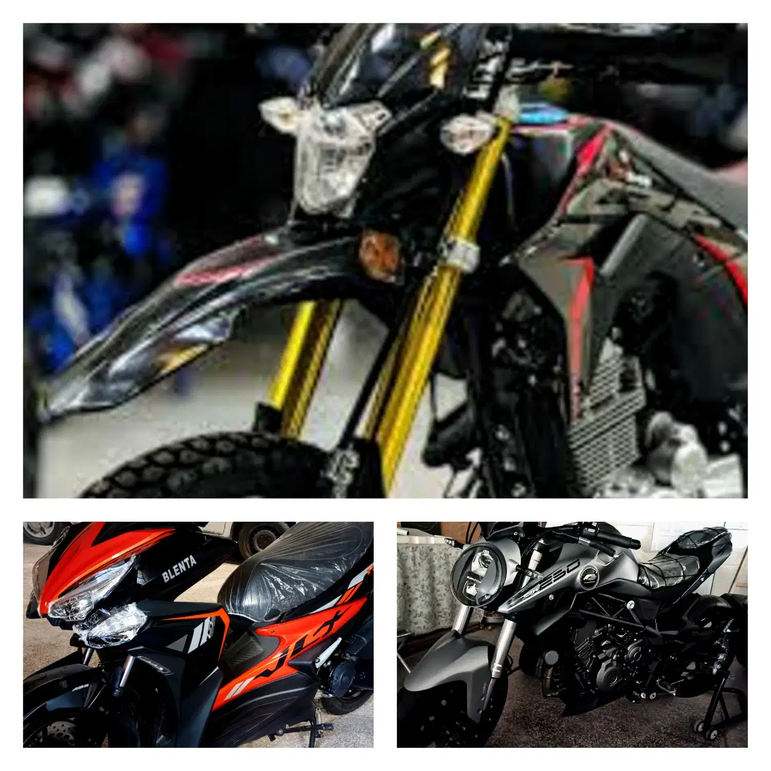 تریل ۲۵۰ صفر باسل توسان ایروکس صفر همتاز بلنتا vlx|موتورسیکلت|اصفهان, آبشار|دیوار