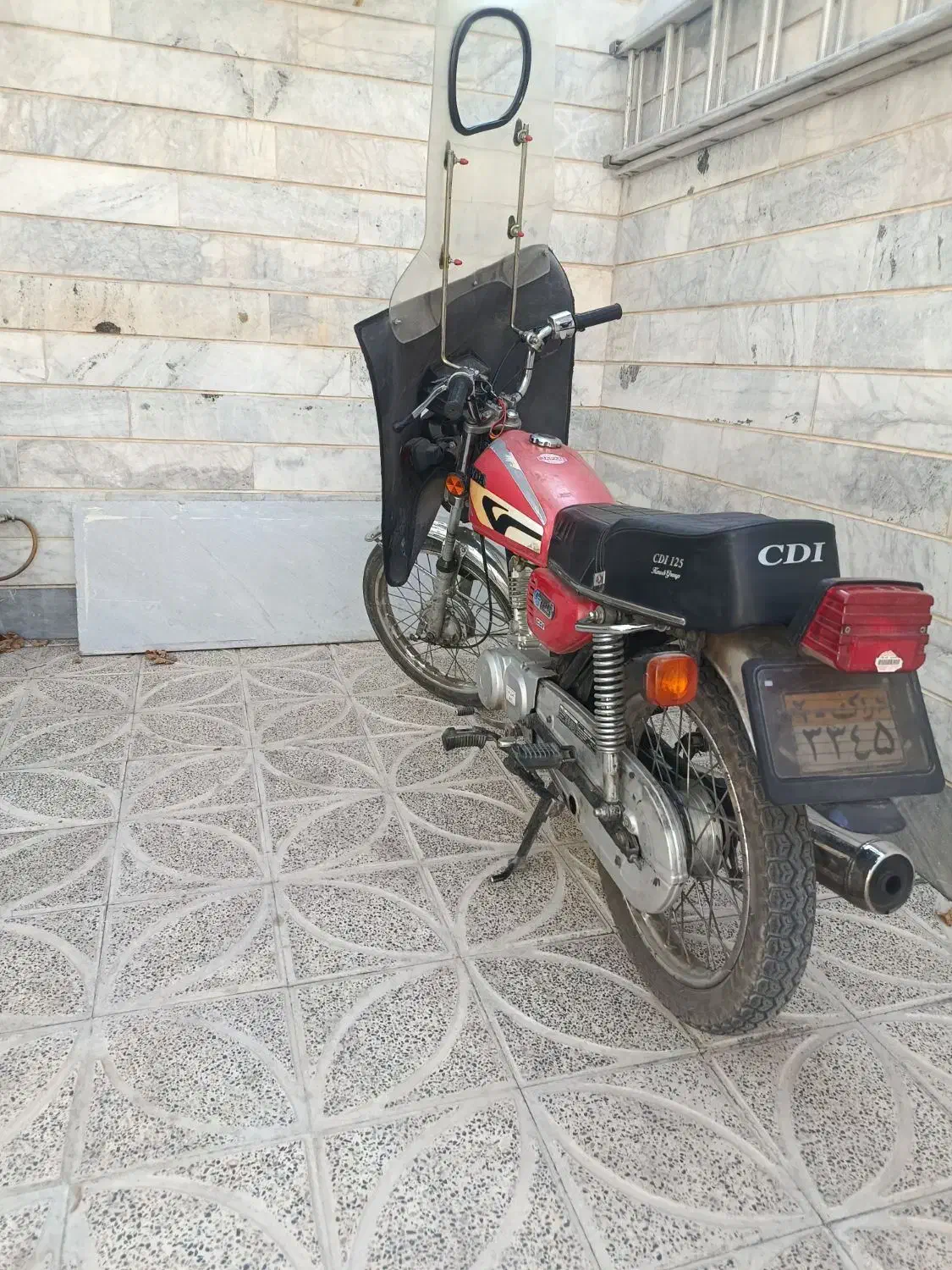 هوندا125مدل 82 ،پلاک قدیم|موتورسیکلت|باغستان, |دیوار