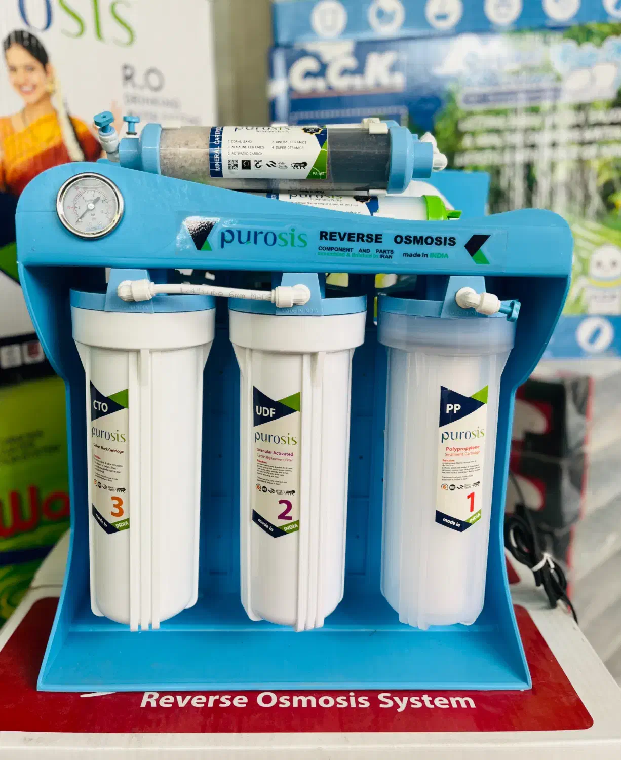 تصفیه آب ( پیورسیس ) هند اقساط ۳ برجی طاهری|آبسردکن و تصفیه آب|تبریز, |دیوار