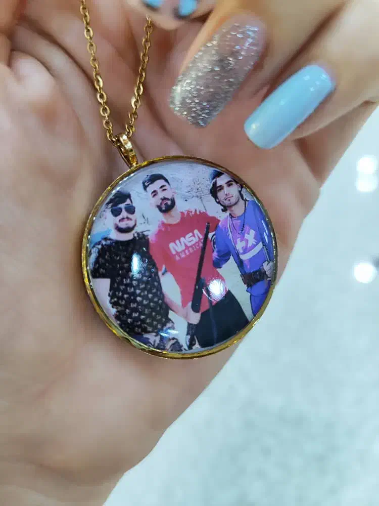 گردنبند و آویزماشین با عکس دلخواهتون|زیورآلات و اکسسوری|لردگان, |دیوار