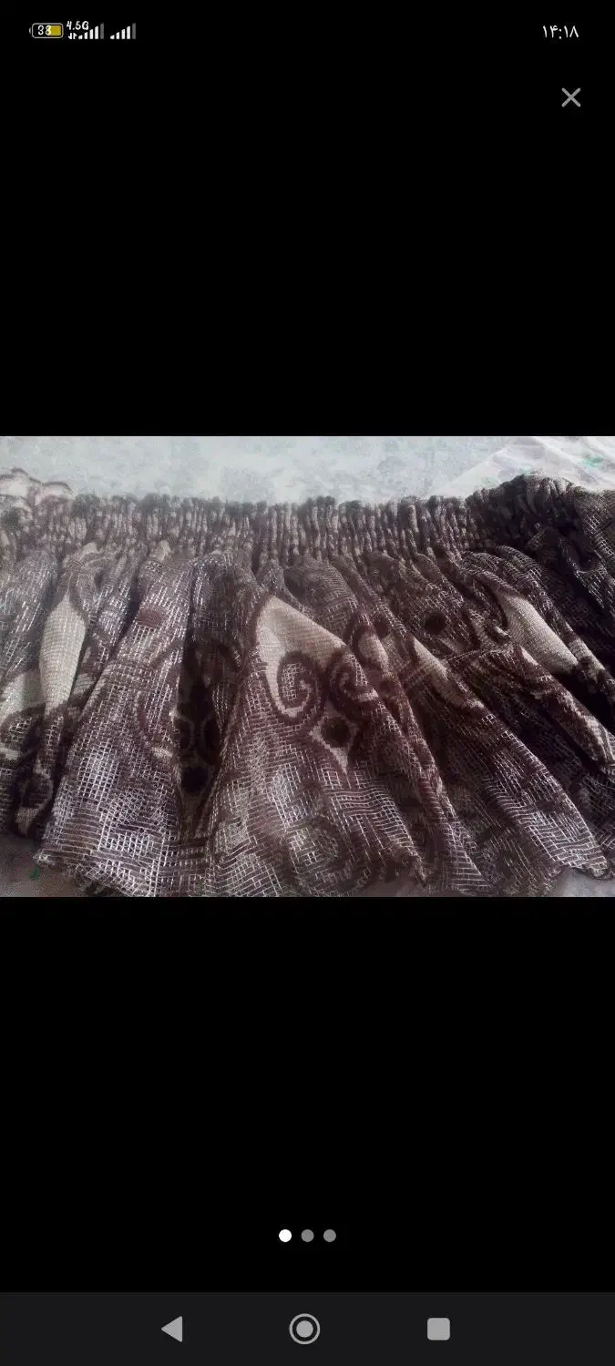 پرده تور|پرده، رانر، رومیزی|اصفهان, سرچشمه|دیوار