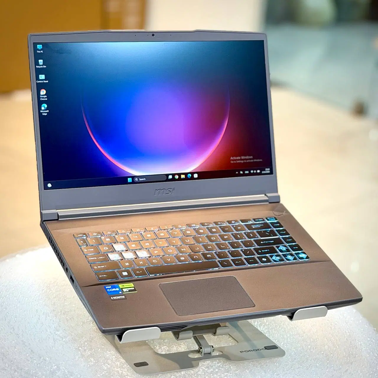 لپتاپ MSI CYBORG 15 گرافیک RTX3050 6GB|رایانه همراه|شیراز, ملاصدرا|دیوار