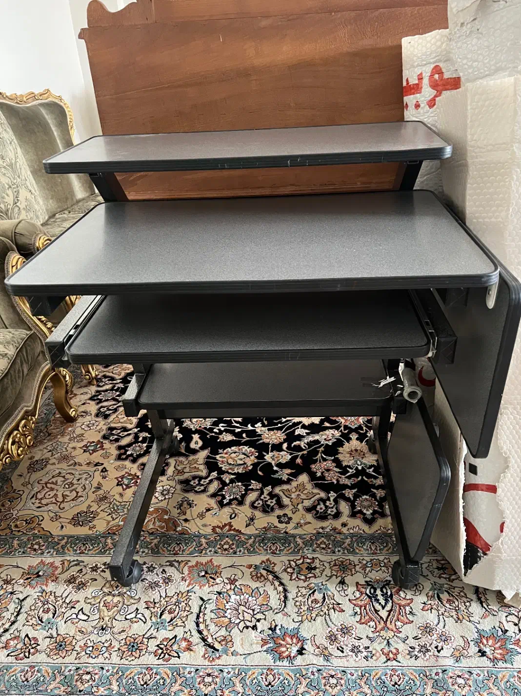 میز کامپیوتر آهنی|میز تحریر و کامپیوتر|تهران, ورزشگاه آزادی|دیوار