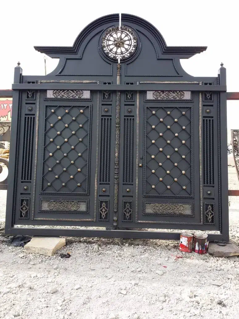 درب آهنی حیاط باغ|مصالح و تجهیزات ساختمان|کرمانشاه, |دیوار