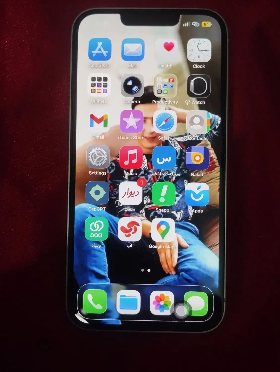 آیفون13نرمال تمیز|موبایل|خمینی‌شهر, |دیوار