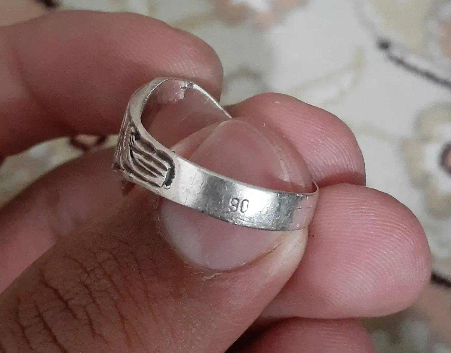 انگشتر نقره گوزنی دست ساز قدیمی|جواهرات|کوهنانی, |دیوار