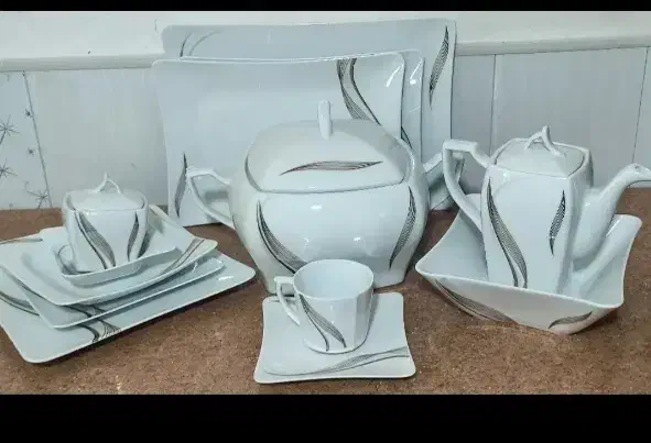 سرویس چینی 12نفره توس 86پارچه|ظروف سرو و پذیرایی|اراک, |دیوار