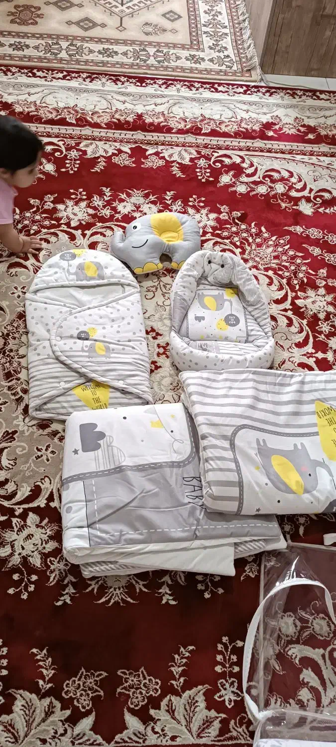 سرویس خواب پتو و بالشت نوزاد|اسباب و اثاث بچه|دماوند, مسکن مهر گیلاوند|دیوار