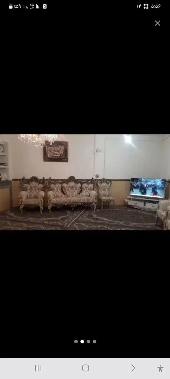 حراج مبل ۹نفره در حد نونو واقعی|مبلمان خانگی و میز عسلی|جوانرود, |دیوار