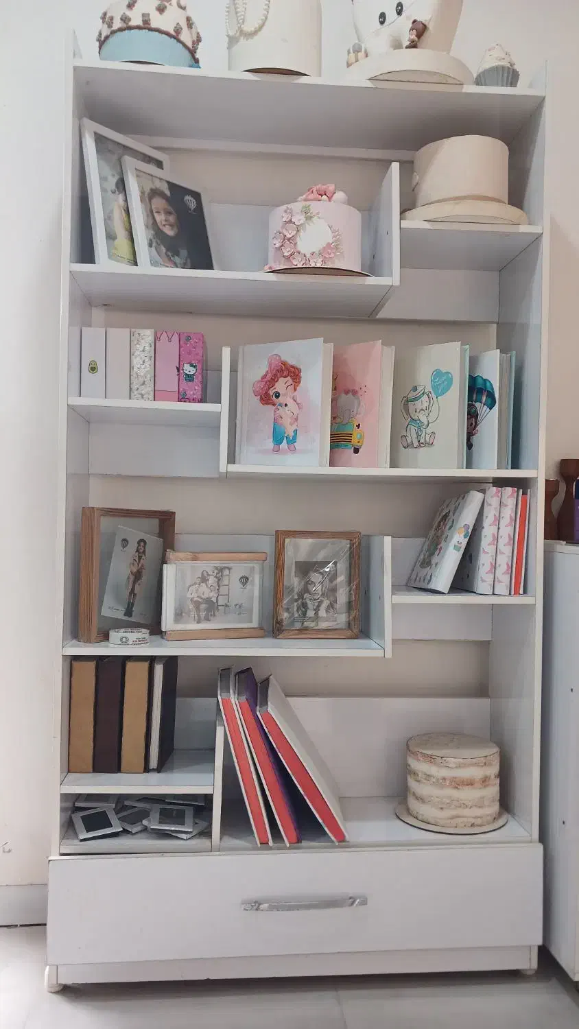 کتابخونه mdf|کتابخانه، شلف، قفسه‌های دیواری|گتوند, |دیوار