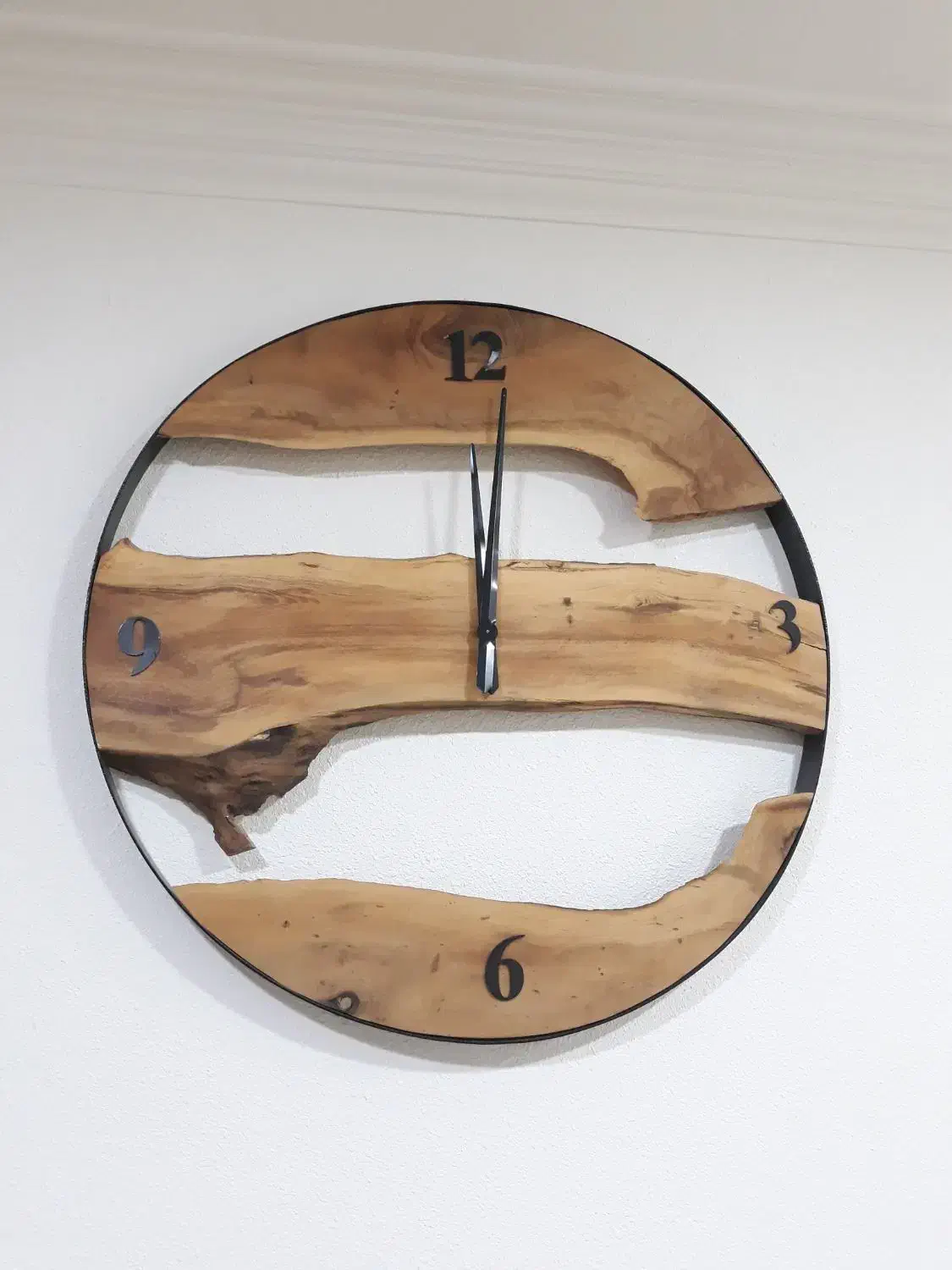 ساعت دیواری چوبی سایز بزرگ|ساعت دیواری و تزئینی|بوشهر, |دیوار