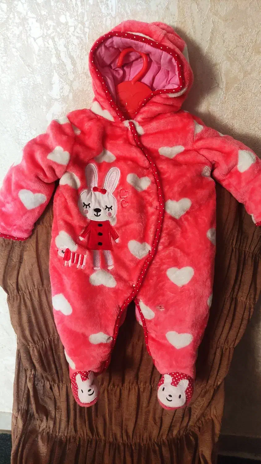 رامپر نوزادی دخترانه|لباس|کازرون, |دیوار