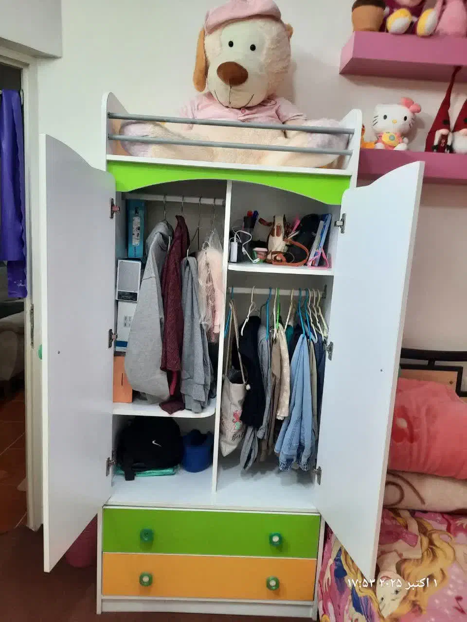 کمد تمام ام دی اف آپادانا|اسباب و اثاث بچه|بابلسر, |دیوار
