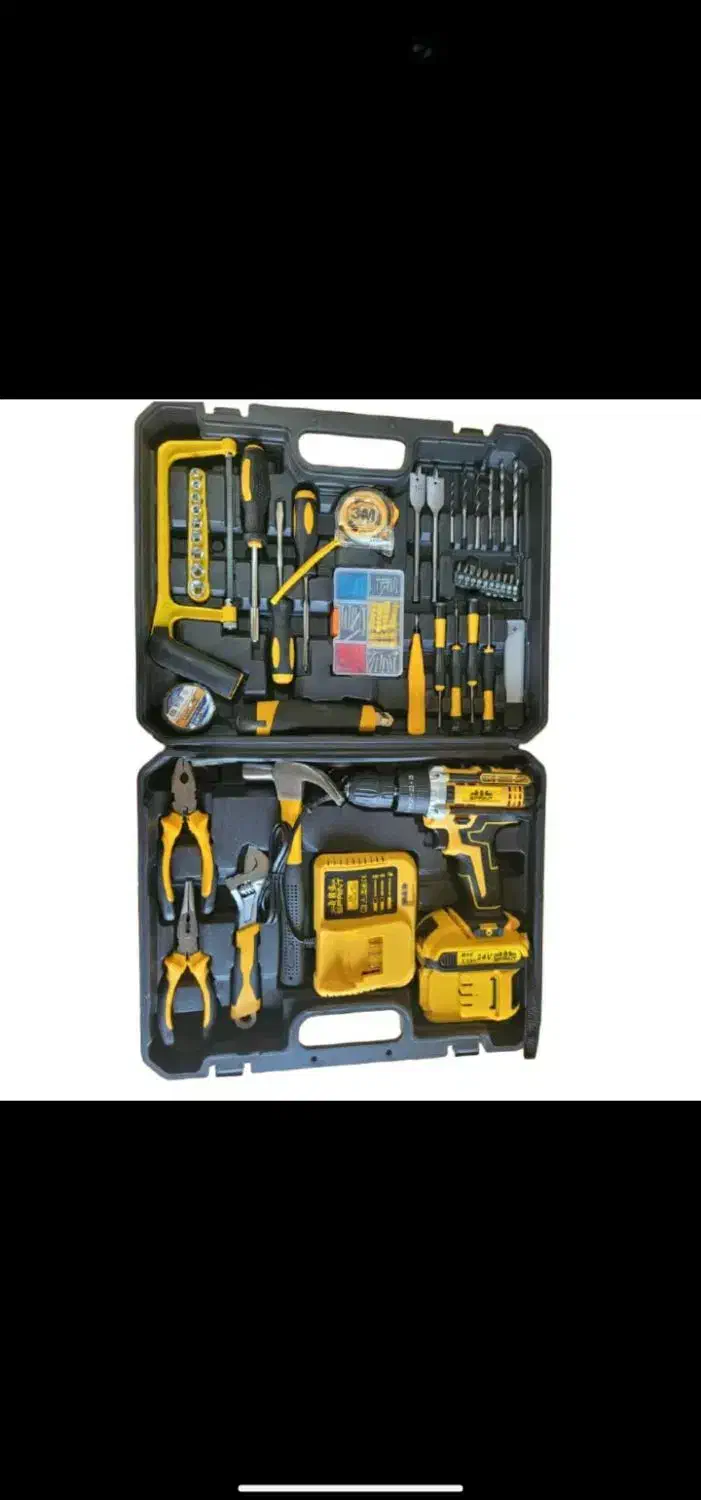 مجموعه دریل شارژی چکشی ۲۴ولت اسپرینت|ابزارآلات|بندرلنگه, |دیوار