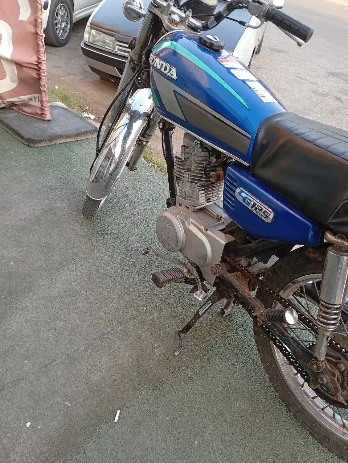 موتور گرد انجین لال|موتورسیکلت|بندر ماهشهر, |دیوار