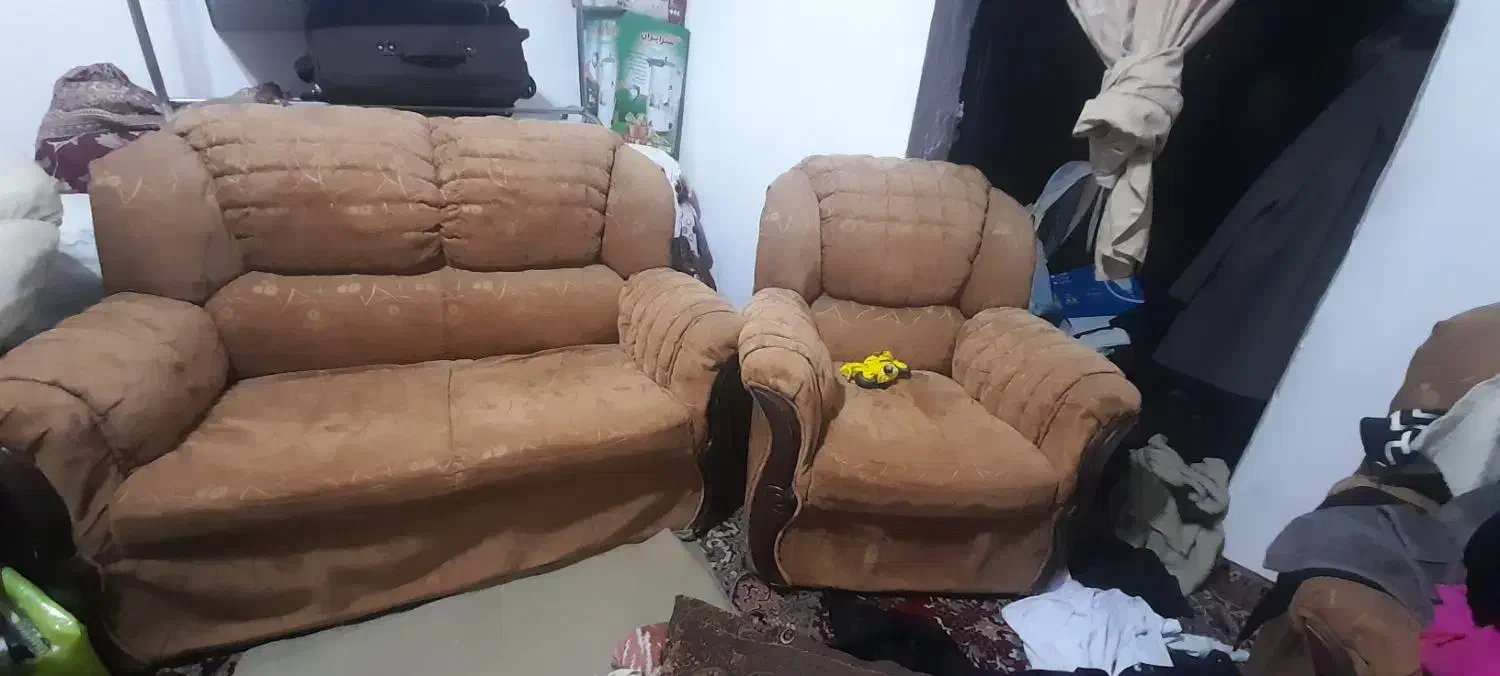 فروش مبل هفت نفره|مبلمان خانگی و میز عسلی|بناب, |دیوار