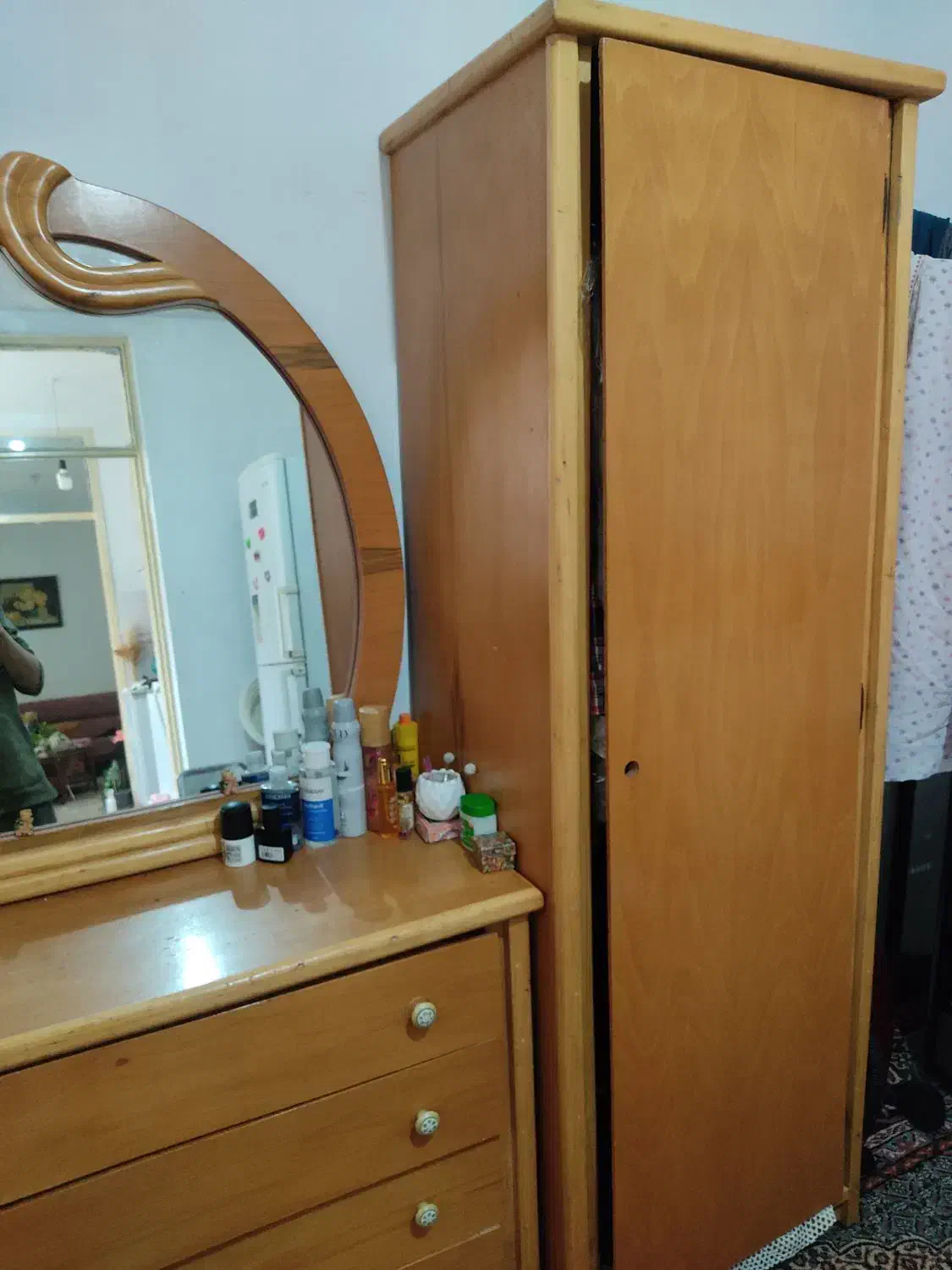 کمد و درابر و اینه|جاکفشی، کمد، دراور|مشهد, شهید بهشتی|دیوار