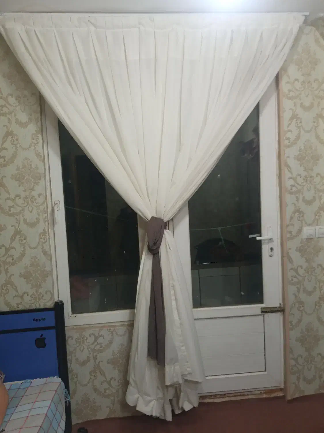 پرده حریر|پرده، رانر، رومیزی|تربت جام, مسکن مهر|دیوار