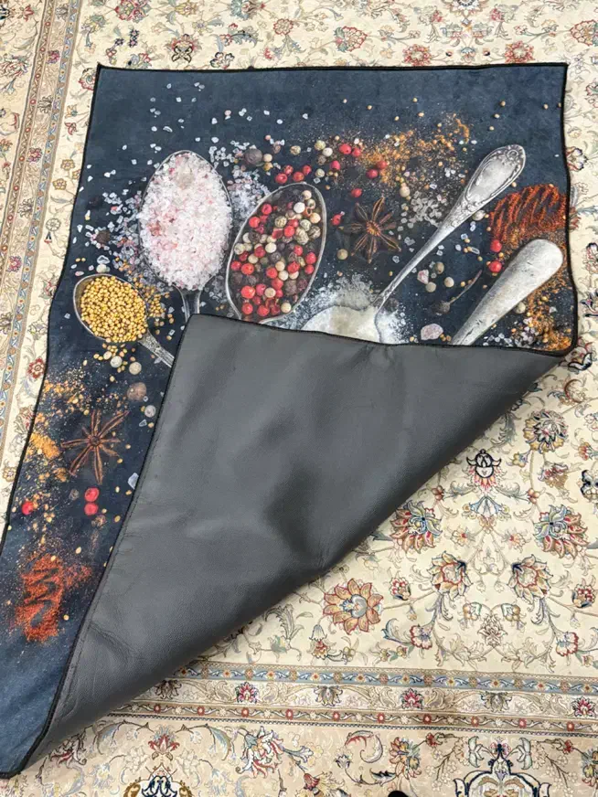 فرش آشپزخانه کاملا نو و سالم|فرش|تهران, زرگنده|دیوار