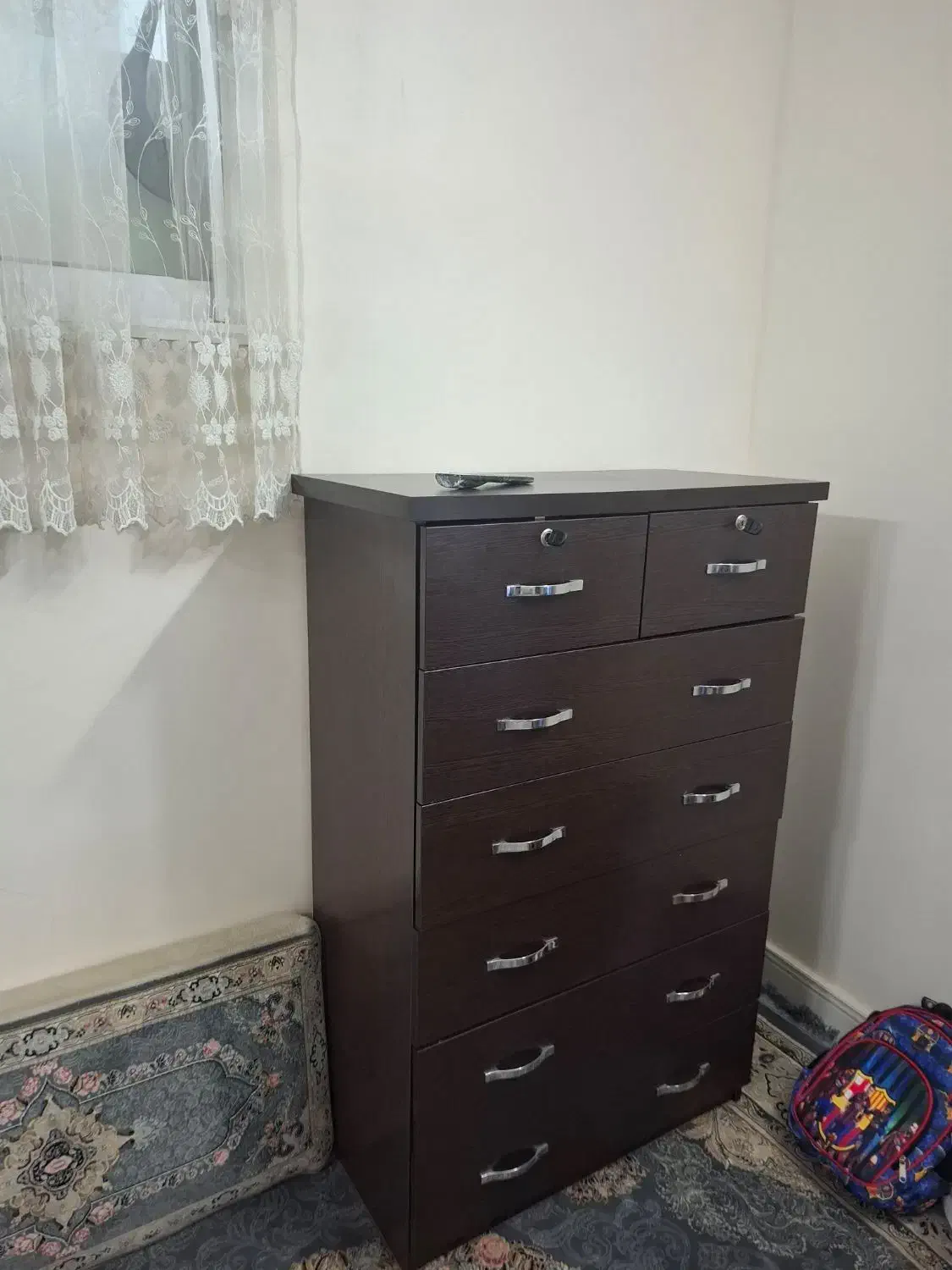 دراور ۷ کشو|جاکفشی، کمد، دراور|قدس, شهر‌قدس|دیوار