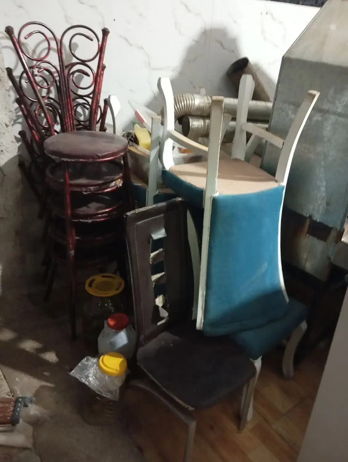 میز غذاخوری چوبی|میز و صندلی غذاخوری|پلدشت, |دیوار