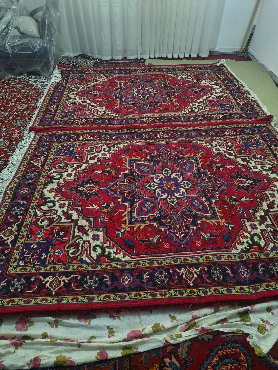 فرش دستباف|فرش|آبیک, |دیوار