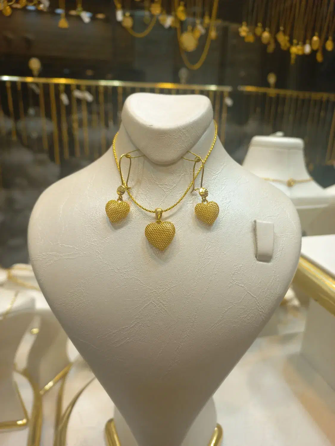 نیم ست قلبی ۸درصدی|جواهرات|یزد, |دیوار