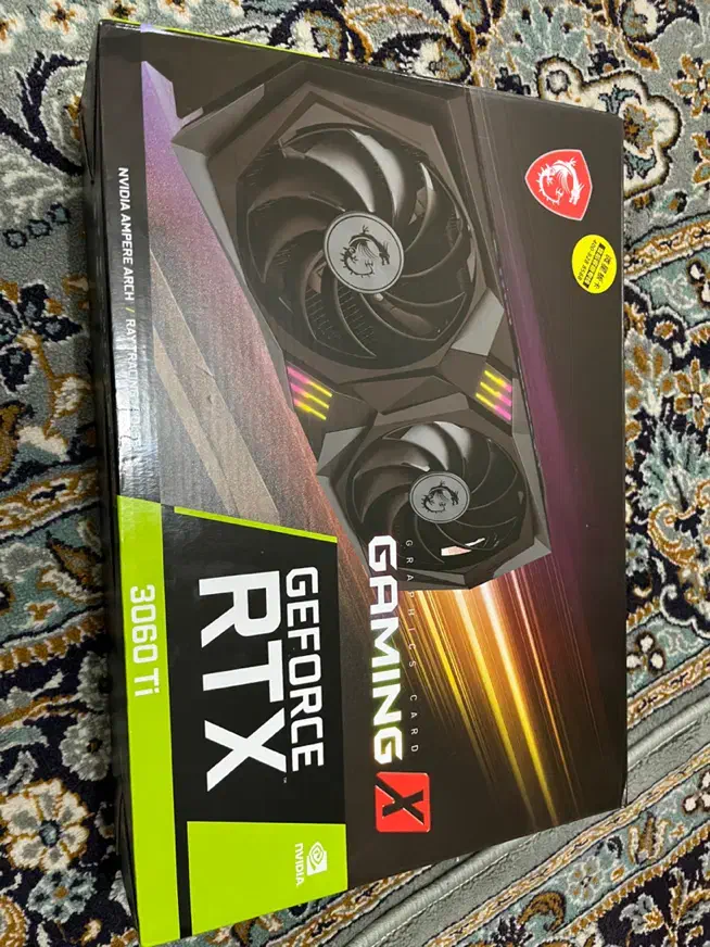 کارت گرافیک MSI Rtx 3060 ti X Gamong|قطعات و لوازم جانبی رایانه|تبریز, |دیوار