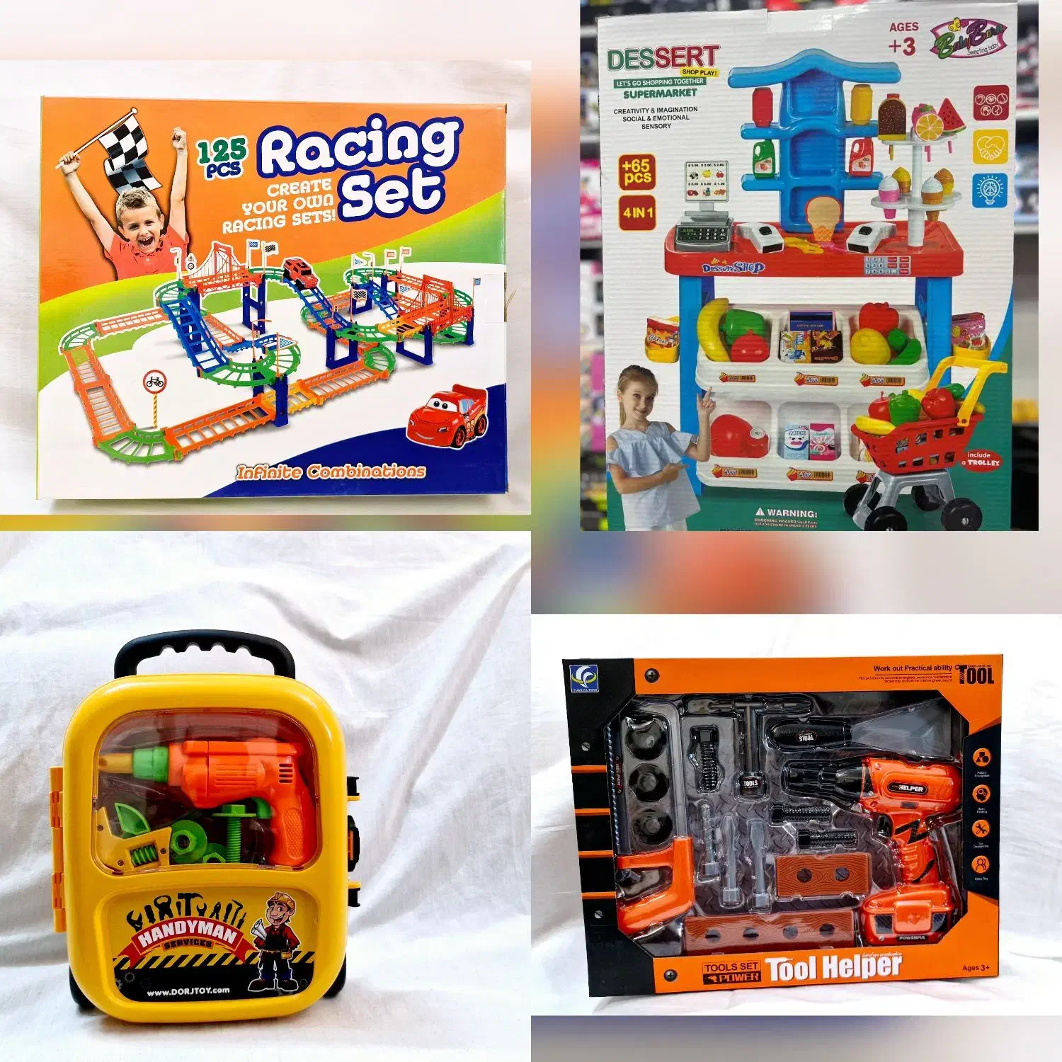 وسایل ابزار /میز سوپر مارکت/ بازی ریسینگ|اسباببازی|اصفهان, ملکشهر|دیوار