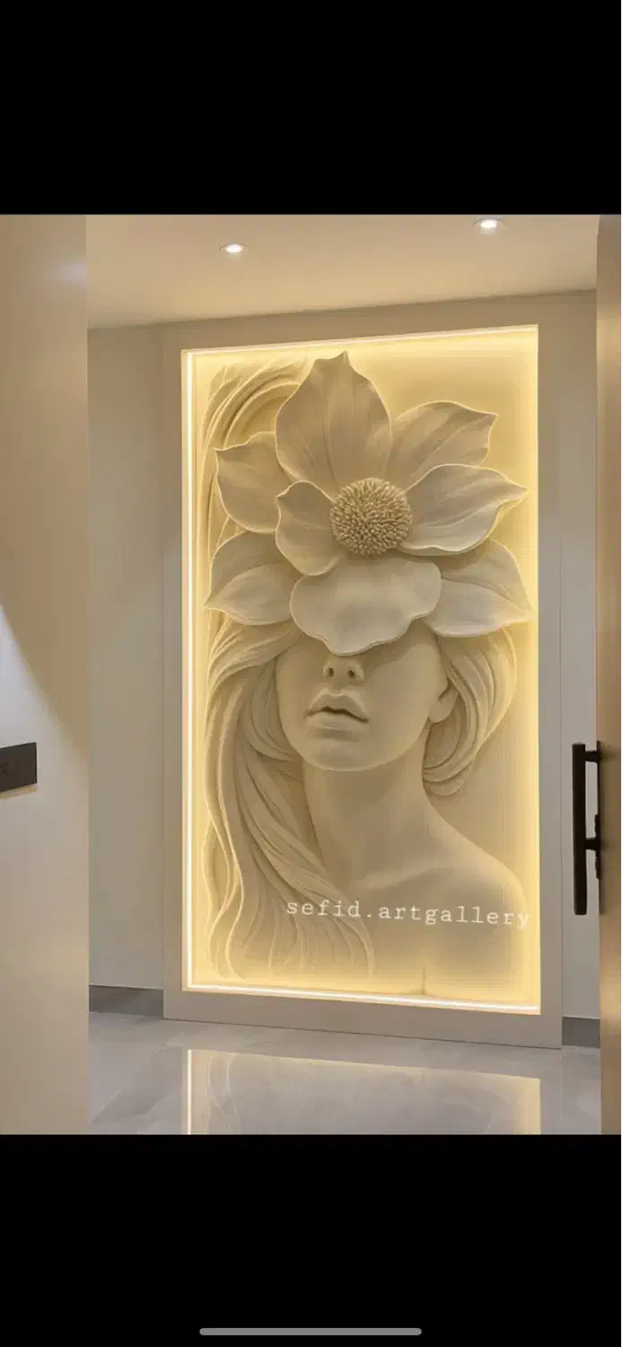 نقش برجسته|مجسمه، تندیس، ماکت|قم, سالاریه|دیوار