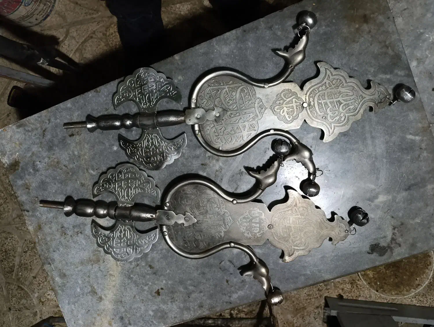 وسایل علامت ،چلچراغ ،تیغه|کلکسیون اشیاء عتیقه|باقرشهر, |دیوار