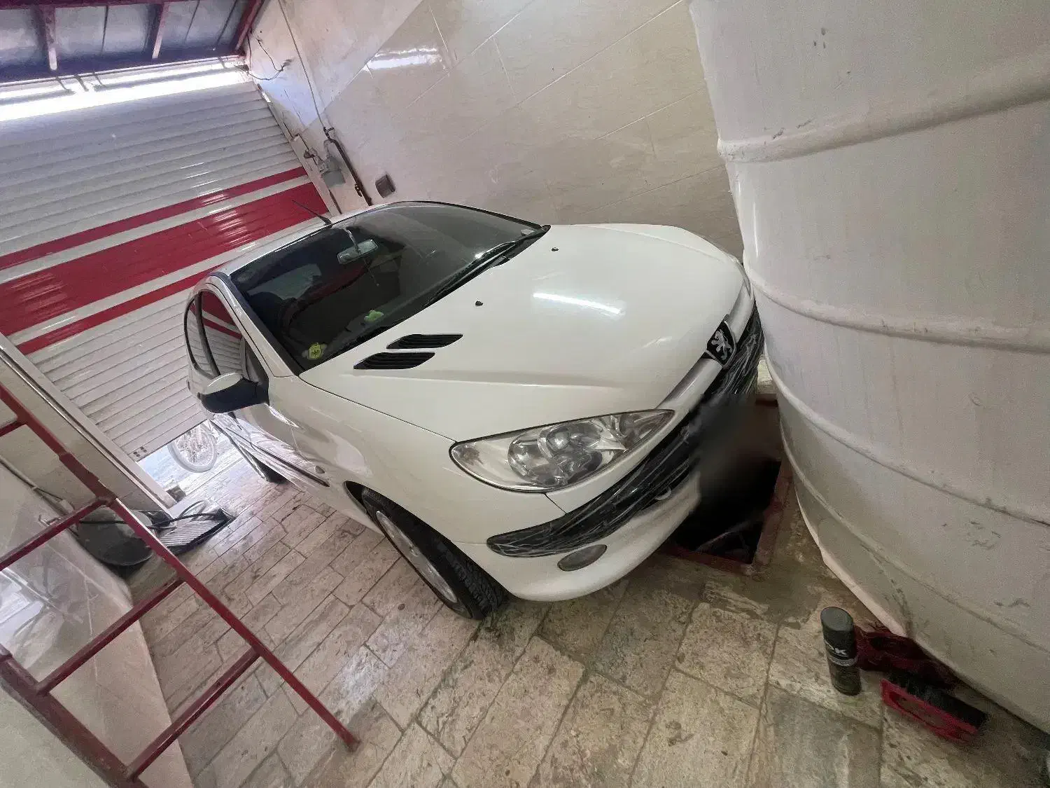 206 مدل 83سفید تیپ 2|خودرو سواری و وانت|تهران, استاد معین|دیوار