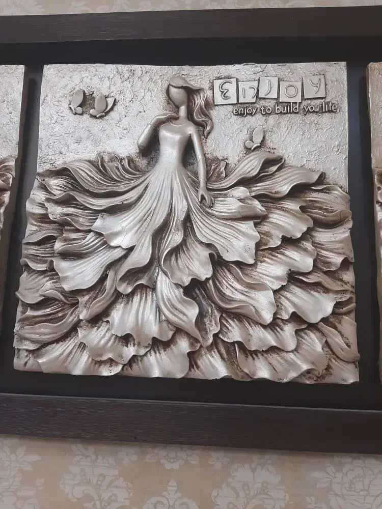 تابلو ترکیب چوب و پلی استر|تابلو، نقاشی، عکس|تهران, ستارخان|دیوار