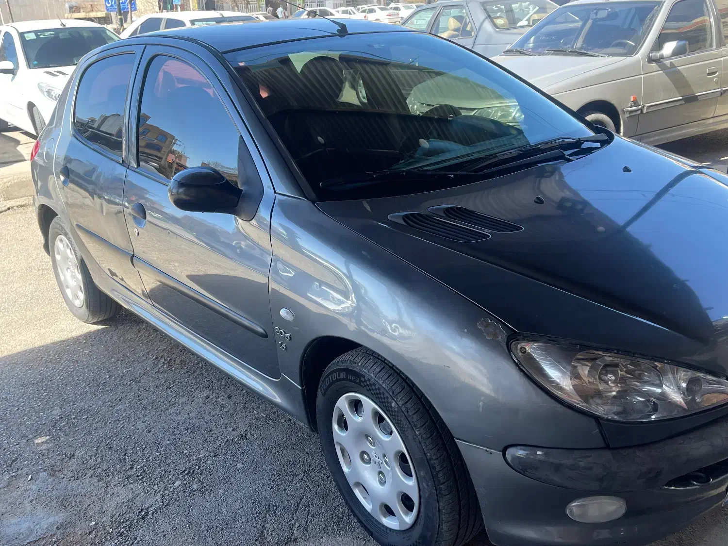 206 تیپ 5 مدل 93|خودرو سواری و وانت|یاسوج, |دیوار