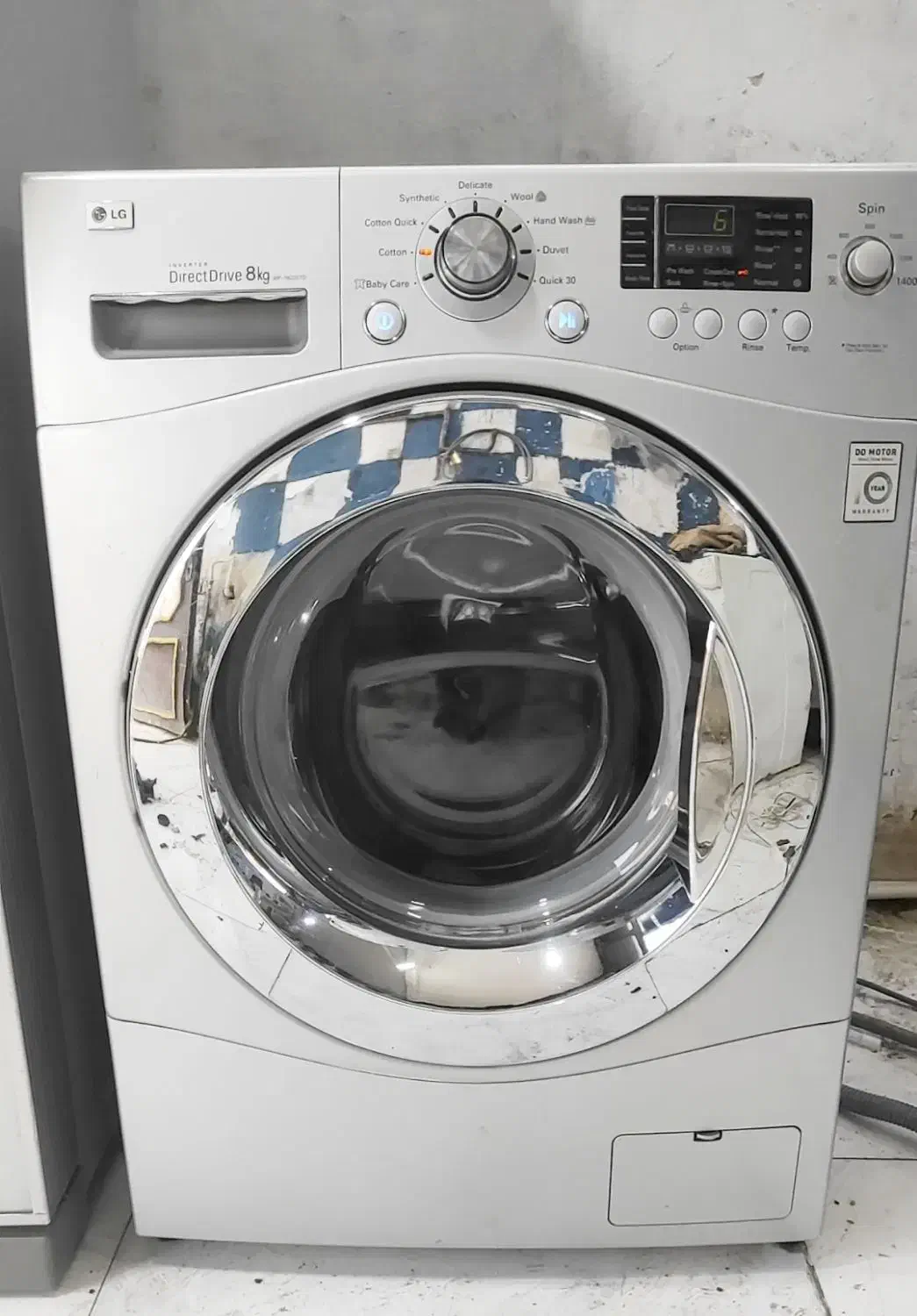لباسشویی ال ی 8 کیلو ..|ماشین لباسشویی و خشک‌کن لباس|قرچک, داوود آباد|دیوار
