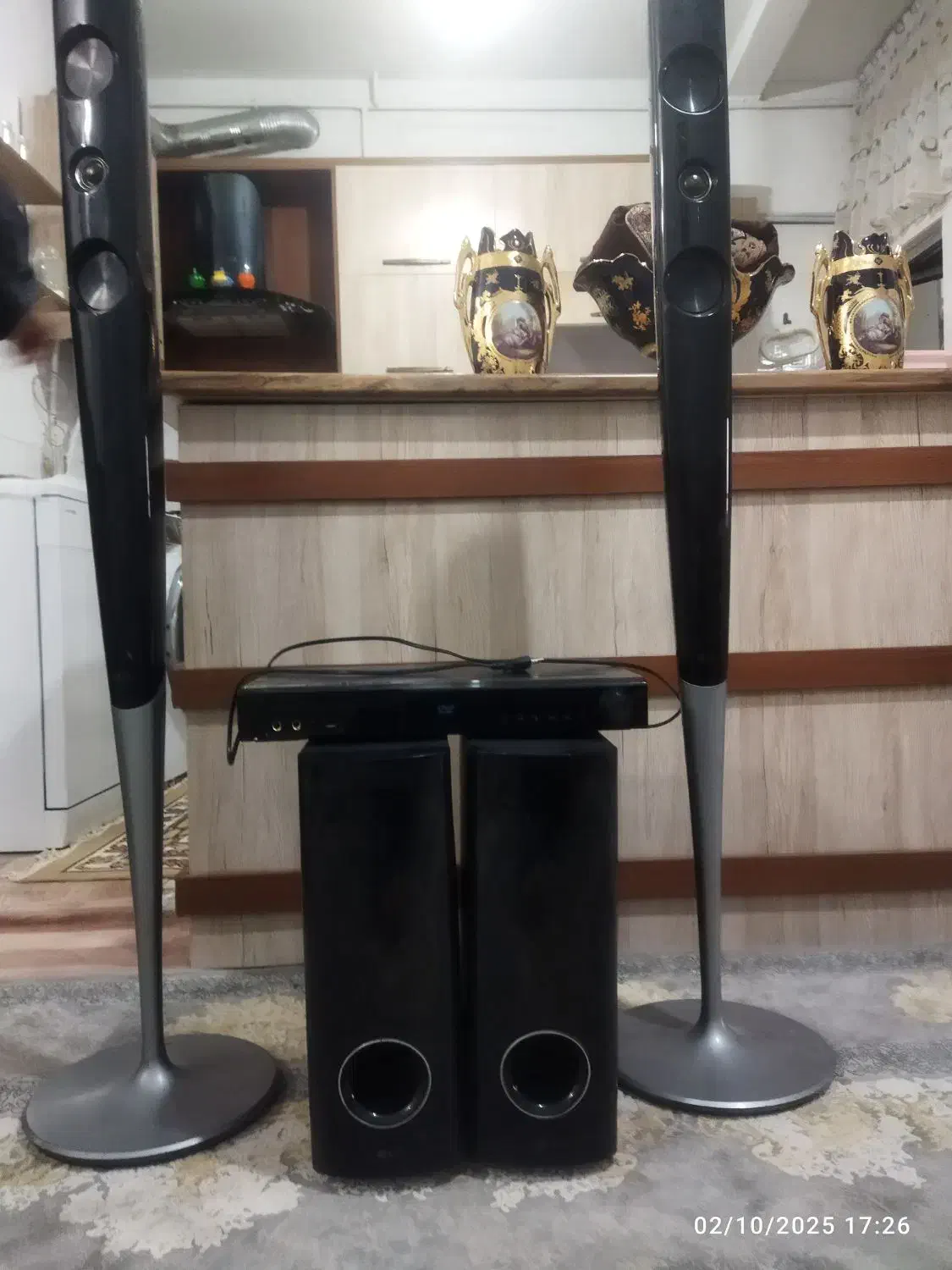 باند ال جی|سیستم صوتی خانگی|اقبالیه, |دیوار