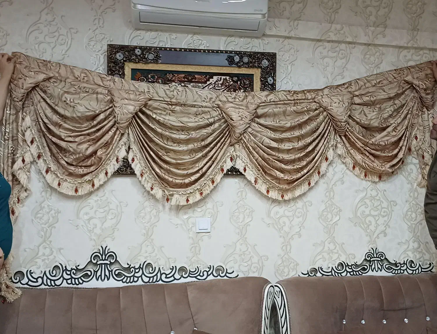 پرده|پرده، رانر، رومیزی|اسلام‌شهر, شهرک مفیدی|دیوار