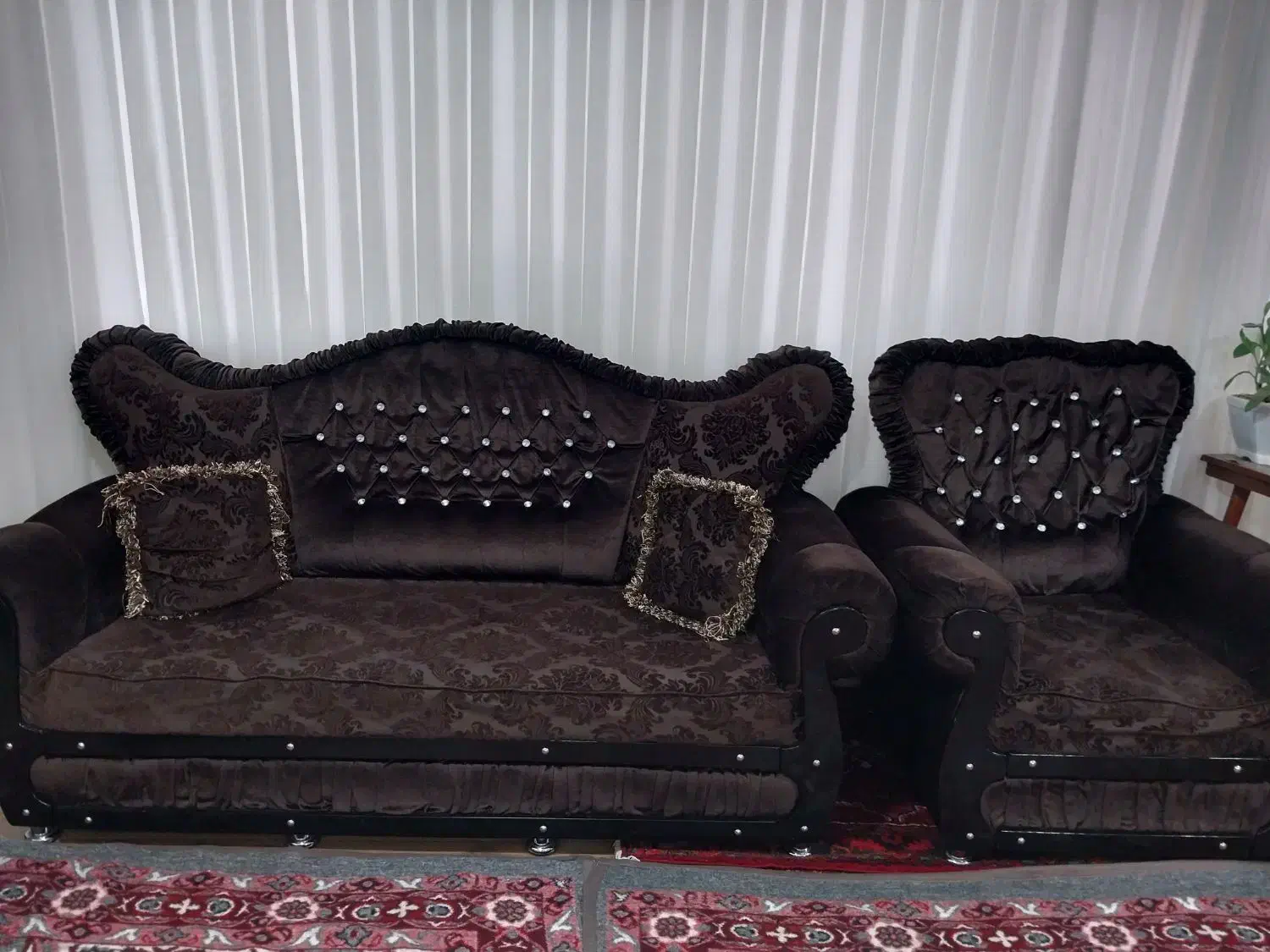 مبل ۸نفری|مبلمان خانگی و میز عسلی|اهر, |دیوار