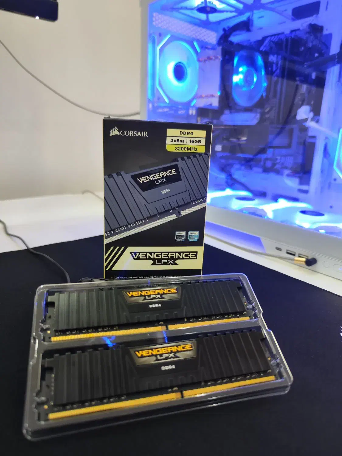 رم کورسیر 2عدد16GB(2×8GB) گیگابایت DDR4|قطعات و لوازم جانبی رایانه|زنجان, |دیوار