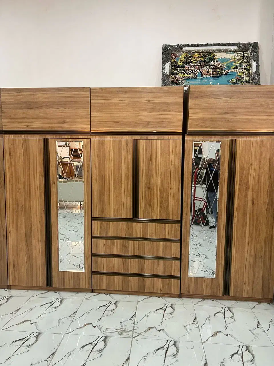 کابینت کمد دیواری سقف کاذب کناف|جاکفشی، کمد، دراور|رباط‌کریم, شهرک صنعتی صباشهر|دیوار