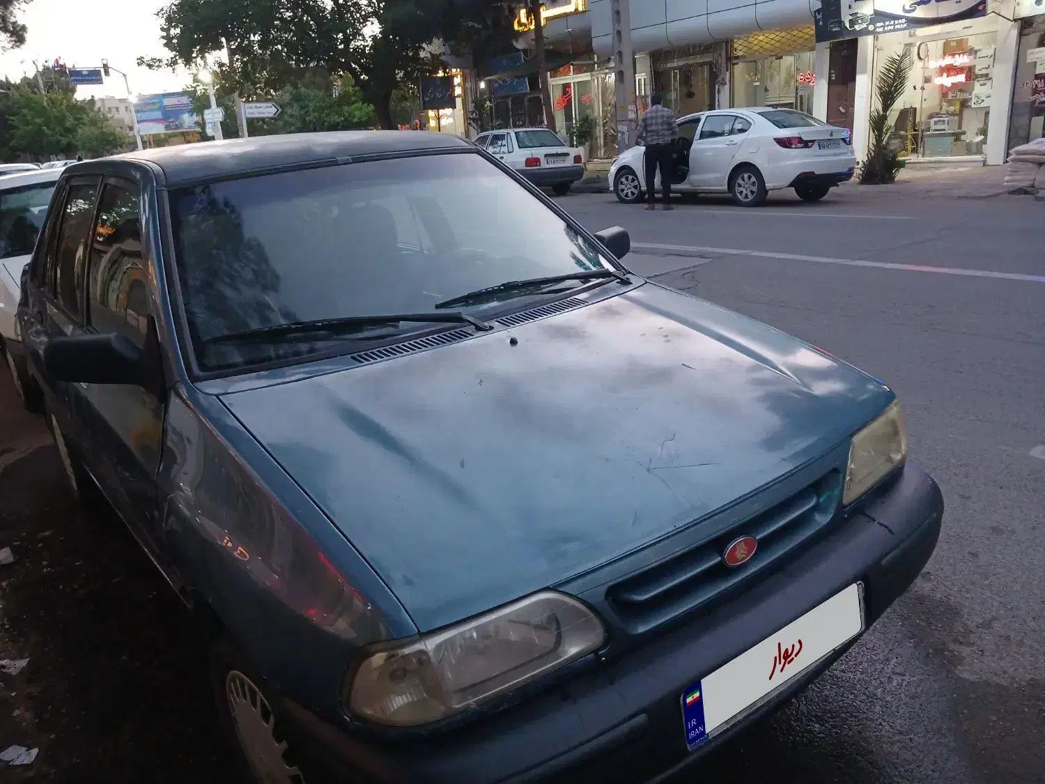 پراید ۸۴ صبا آبی اطلسی معاوضه با پراید وانت|خودرو سواری و وانت|گناباد, |دیوار