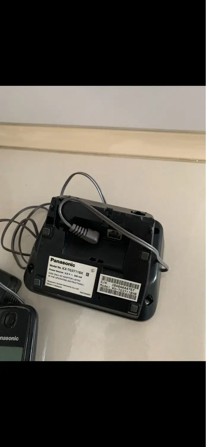 تلفن بیسیم پاناسونیک|تلفن رومیزی|مشهد, هدایت|دیوار