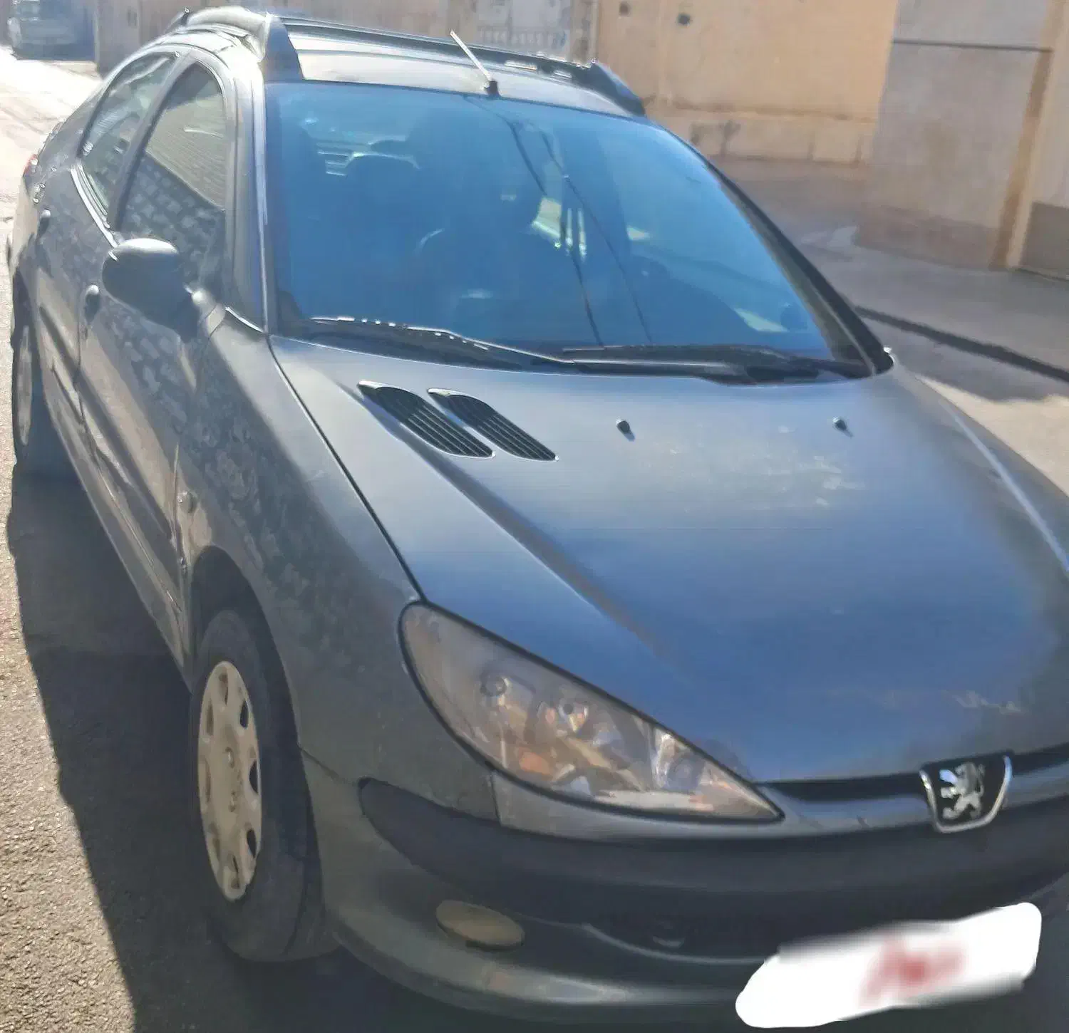 پژو v8 SD206 خاکستری|خودرو سواری و وانت|خمینیشهر, |دیوار