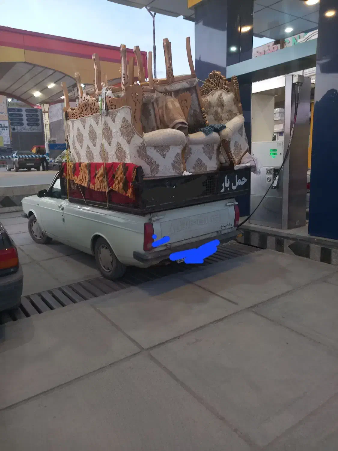 حمل بار وانت کفی مبلی|خدمات حمل و نقل|کنگاور, |دیوار