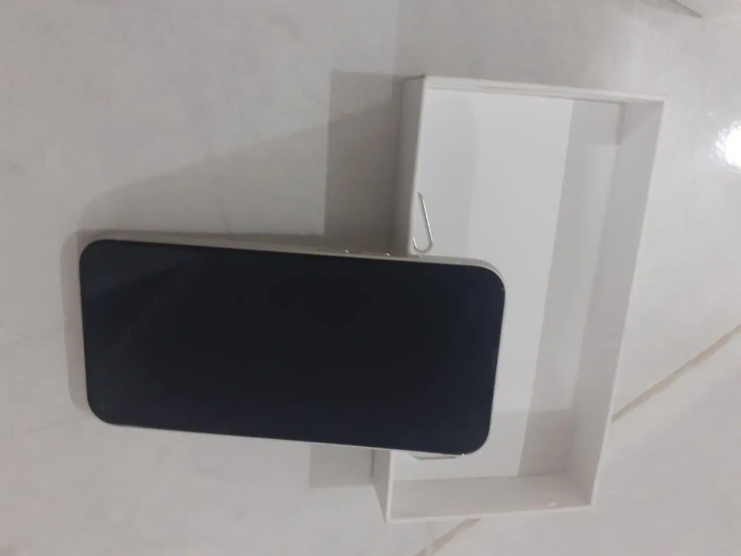 گوشی ایفون ۱۳سفید|موبایل|خرم‌آباد, |دیوار