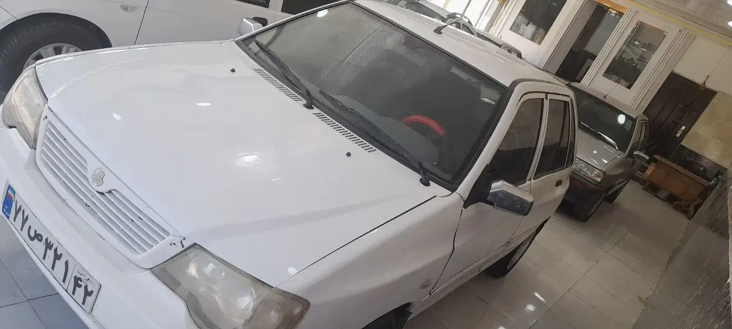 پراید ۱۱۱ سفید|خودرو سواری و وانت|سلامی, |دیوار