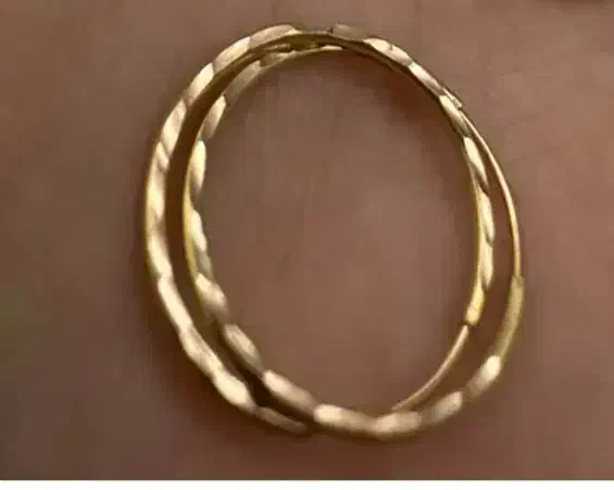 گوشواره حلقه ای طلا زیر 2 گرم|جواهرات|پلدختر, |دیوار