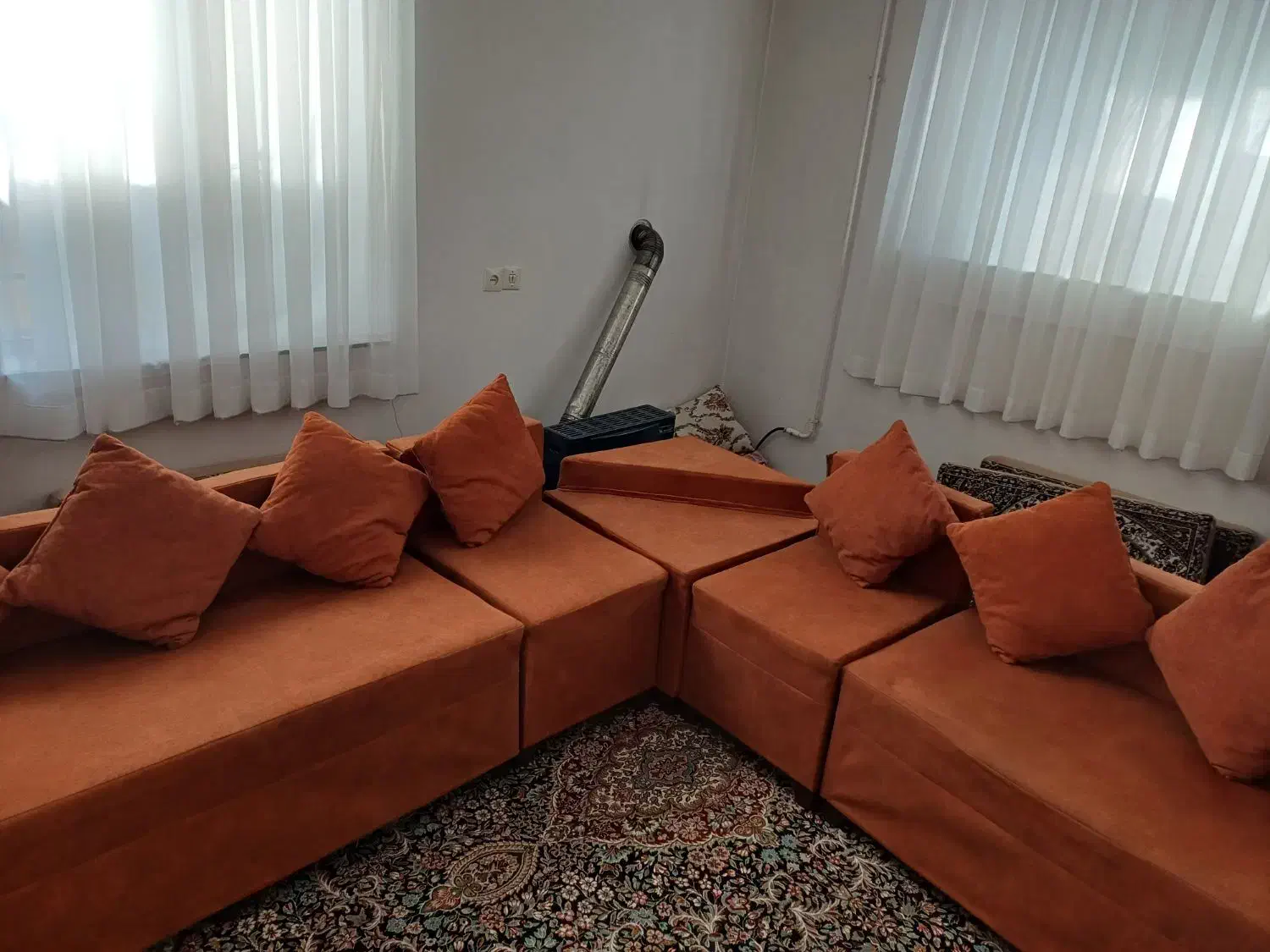 مبل ال ۷ نفره|مبلمان خانگی و میز عسلی|کرمانشاه, |دیوار