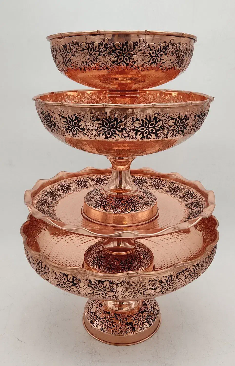 سرویس پذیرایی مسی|ظروف سرو و پذیرایی|قم, علی آباد سعدگان|دیوار